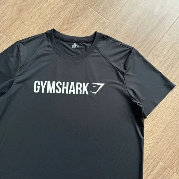 Gymshark Performance T-Shirt White / Black - 20