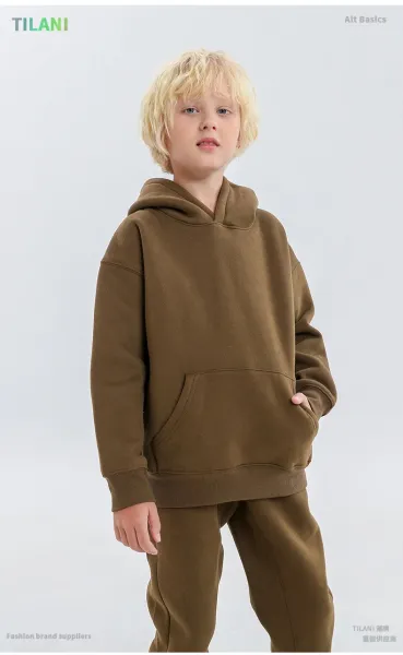 Design Oversized Hoodie and Sweatpants Set Sage Green Casual Set - 24
