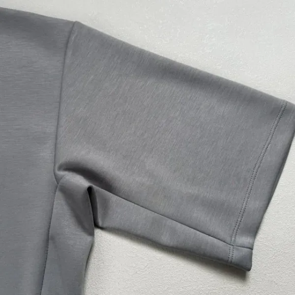 Oakley Logo Embroidered Gray T-Shirt and Black Baseball Cap - 30
