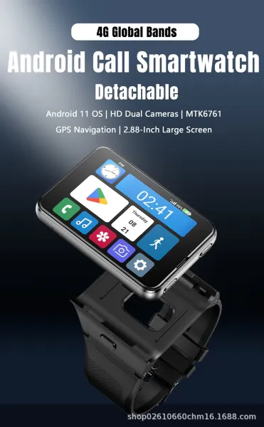 Design Smartwatch Black Silver Smartwatch Smartwatches - 3