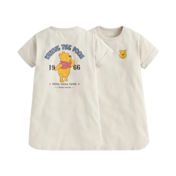 Design Disney Winnie the Pooh 1966 Graphic T-Shirt Beige T-Shirts - 21