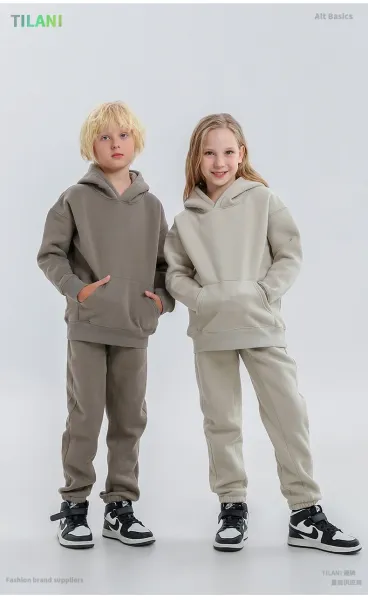 Design Oversized Hoodie and Sweatpants Set Sage Green Casual Set - 78