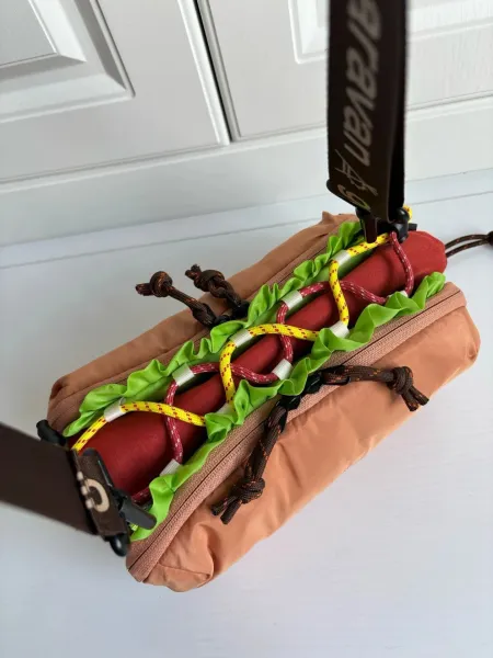 Design Go Slow Caravan Hot Dog Belt Bag Multicolor Crossbody Bag Crossbody Bags - 28