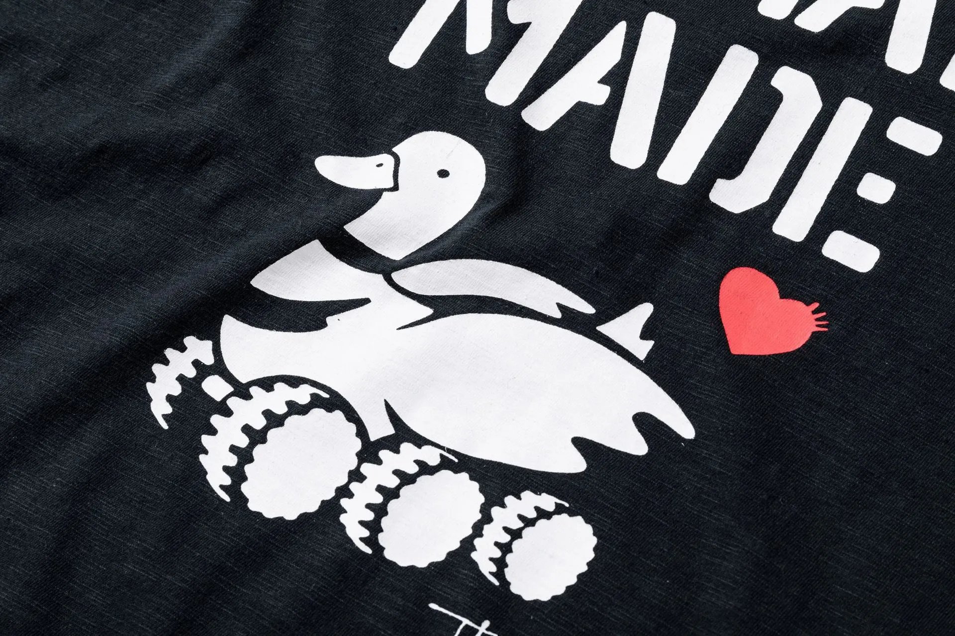 Human Made Duck Roller Skate T-Shirt Black - 25