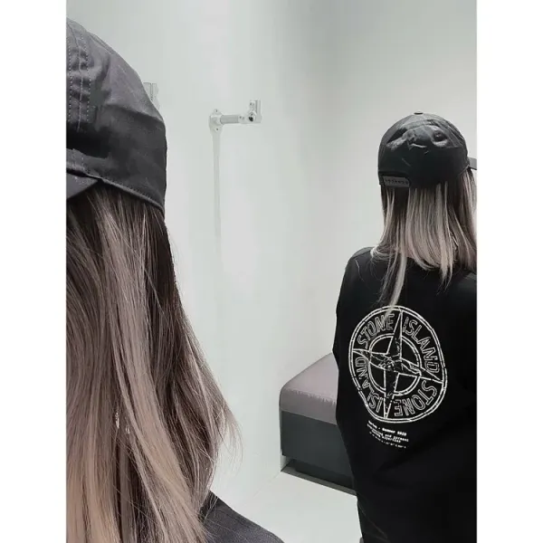 Stone Island Compass Logo Print Black T-Shirt - 9