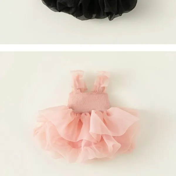 Design BABYCITY ICONS Pink Tulle Ruffle Dress - 10