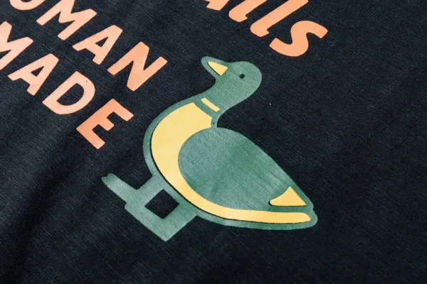 Human Made Dry Alls Duck Graphic T-Shirt White - 23