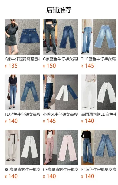 Design Wide-Leg Flared Jeans Blue - 2