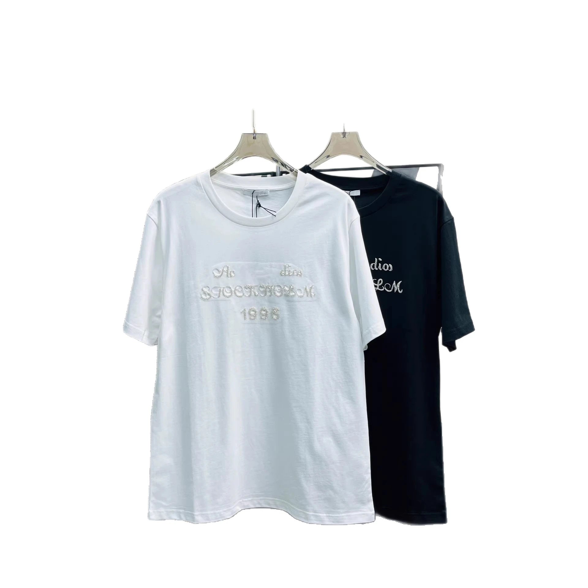 Black Graphic Print Crewneck T-Shirt Black Casual