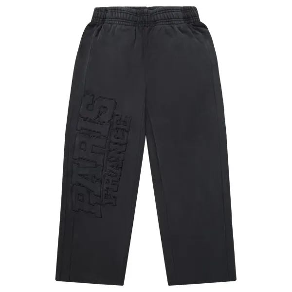 Paris Saint-Germain Embossed Sweatpants Black - 1