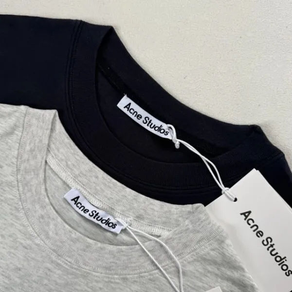 Design Embroidered Bow T-Shirt Gray - 20
