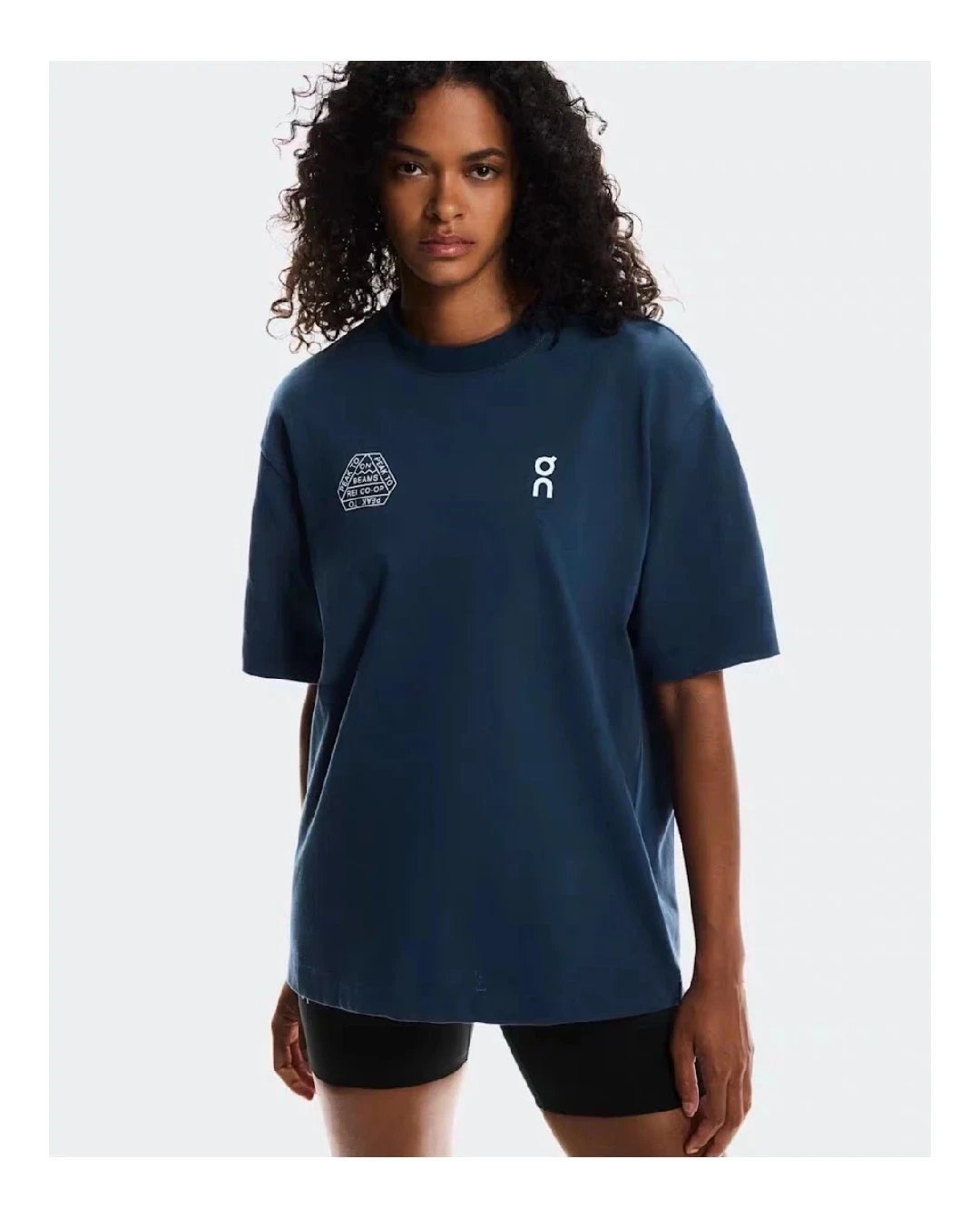 On x BEAMS Peak to Peak T-Shirt Navy - 22