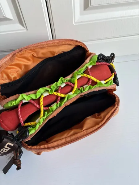 Design Go Slow Caravan Hot Dog Belt Bag Multicolor Crossbody Bag Crossbody Bags - 32