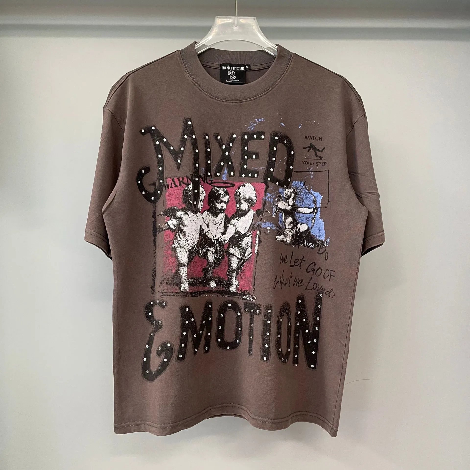 EM148 Washed Rhinestone