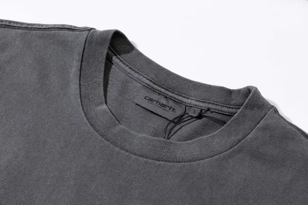 Carhartt Work In Progress Logo Print Oversized T-Shirt Army Green - 19