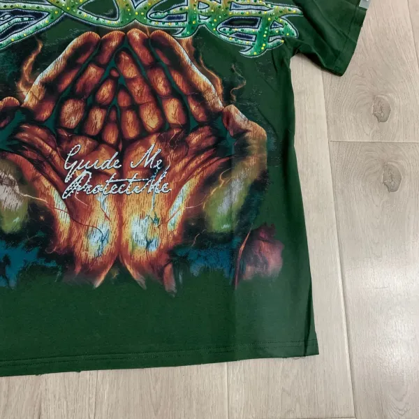 Design DUAA Truck Graphic Washed Brown T-Shirt T-Shirts - 14