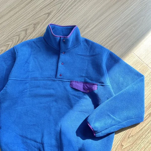 Patagonia Synchilla Snap-T Fleece Pullover Gray Tops - 46