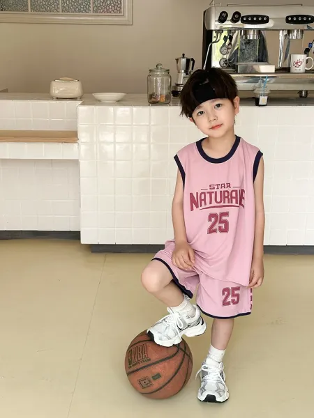 Design Star Nature 25 Basketball Jersey Set Navy Blue - 26