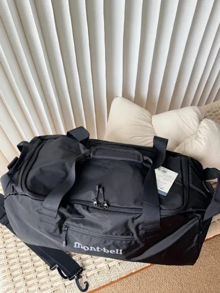 Design Montbell 40L Duffle Bag Navy Blue Travel Gym Bag Duffle Bag - 29