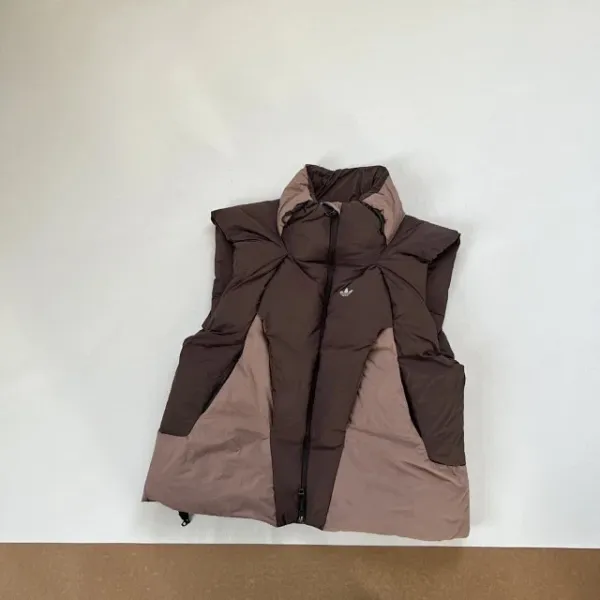 Design Puffer Vest Multi-Color Layered Outerwear - 23