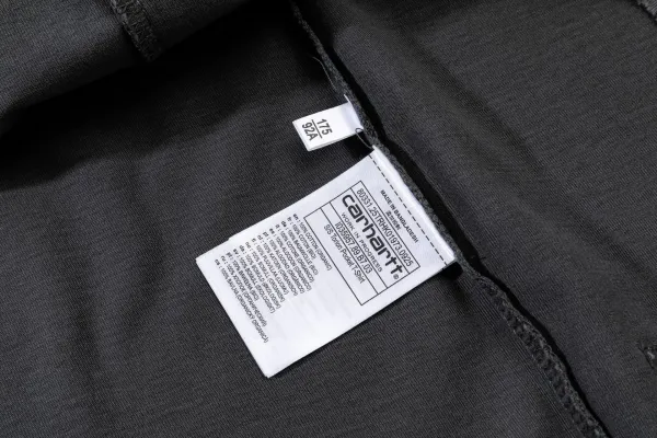 Carhartt Work In Progress Carhartt WIP Pocket T-Shirt Charcoal Gray T-Shirt T-Shirts - 29