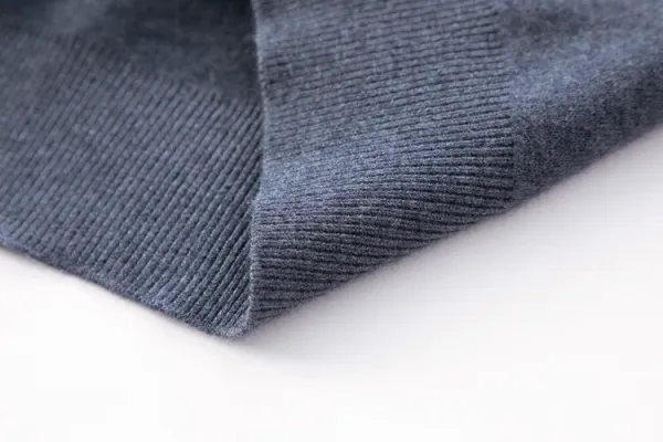 Design V-Neck Knit Vest Navy Blue Vest Top - 73