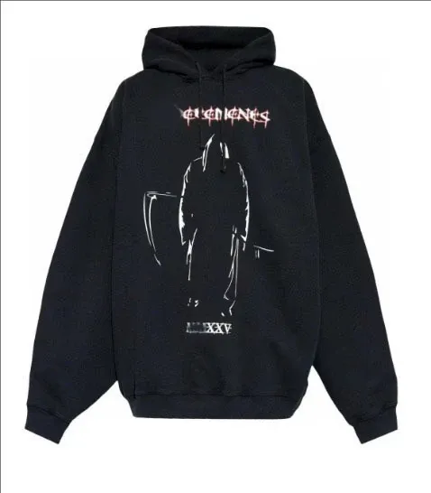Enfants Riches Déprimés Grim Reaper Hoodie Black - 1