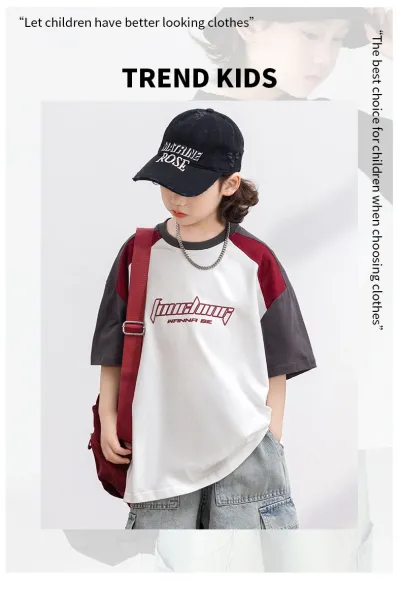 Design Raglan Sleeve Graphic T-Shirt White / Red / Gray - 8
