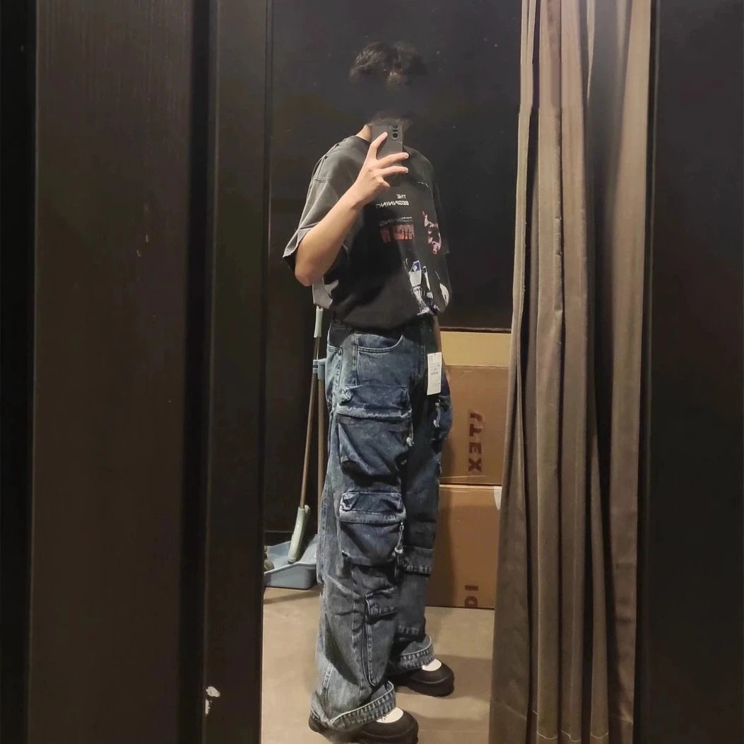 Cargo Pants Black Blue Khaki Beige Olive Utility Style