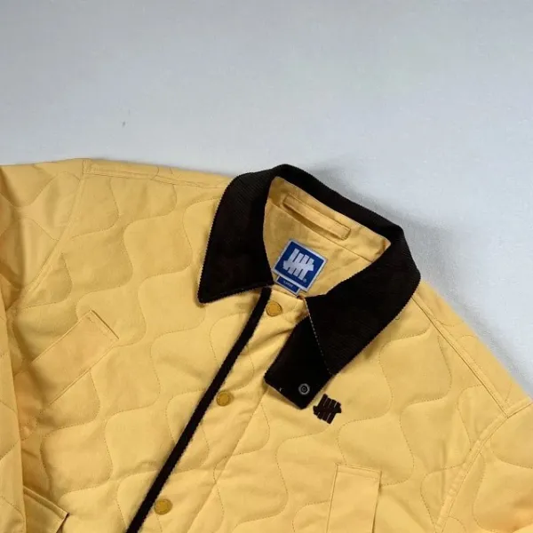 C.P. Company Quilted Field Jacket Olive Green / Yellow / Gray Outerwear - 23