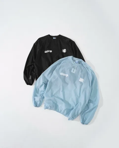A Bathing Ape UNDEFEATED Windbreaker Black + Gray Shorts Set Outerwear - 3