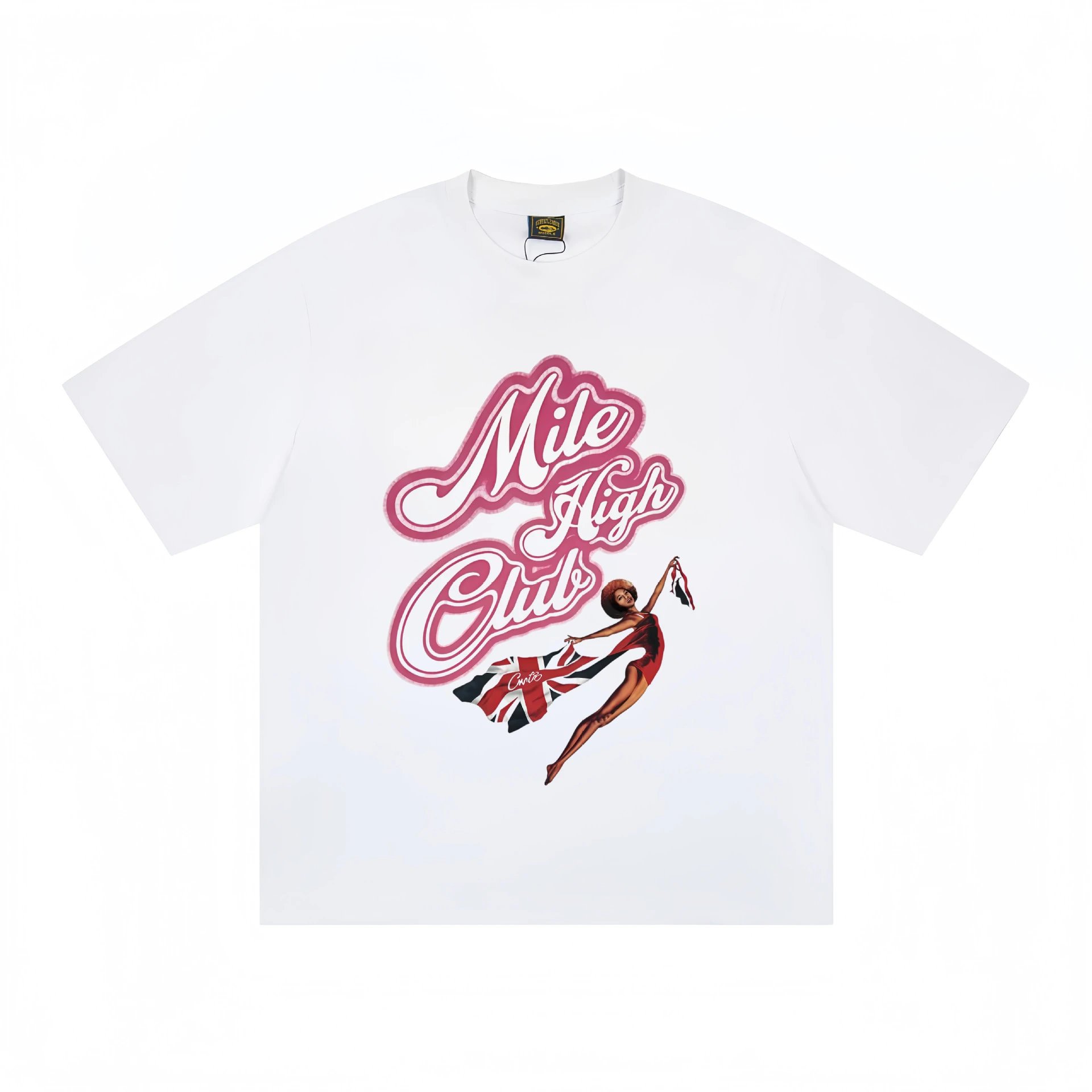 Corteiz Mile High Club Black T-Shirt - 11