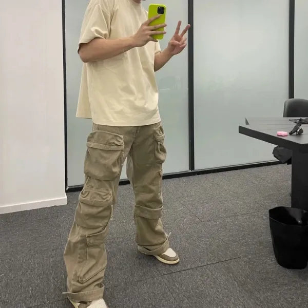Carhartt Work In Progress Cargo Pants Beige Pants - 11