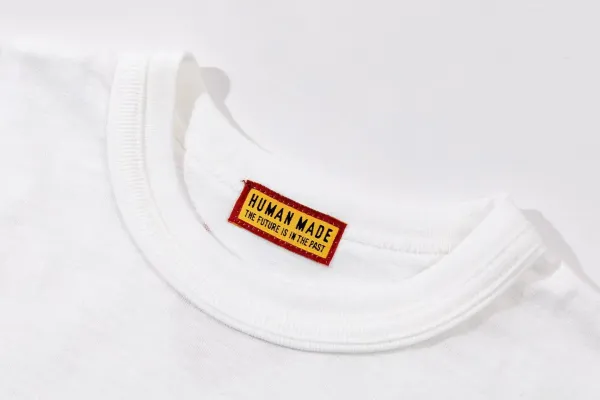 Human Made x KAWS Heart T-Shirt White - 14