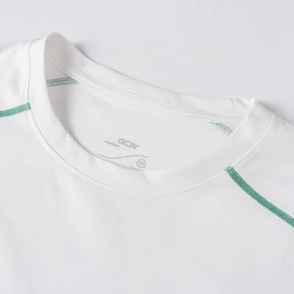 GCDS Sometimes Outside Technical T-Shirt Gray - 14