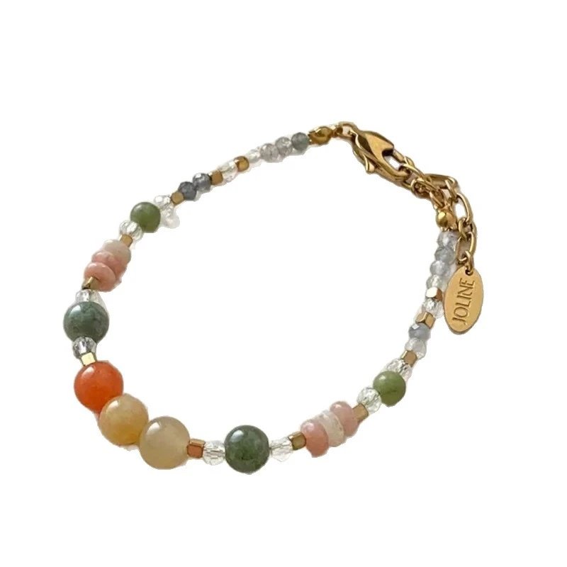 Line Jewelry Studio Multicolor Gemstone Beaded Pendant Necklace