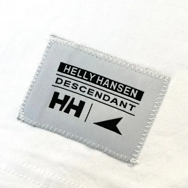 Design Helly Hansen x Descendant White T-Shirt T-Shirts - 13