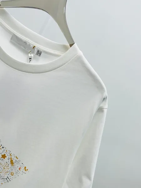 Dior Star Print Graphic T-Shirt White - 13