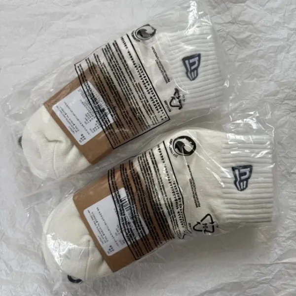 New Era Essential Ankle Socks White - 13
