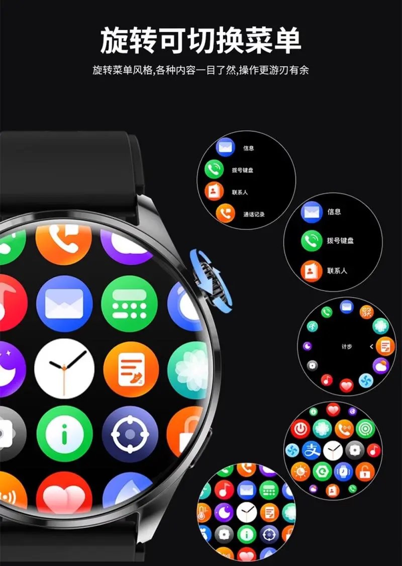 Apple Watch Series 9 Black Stainless Steel with Tan Leather Band Smartwatch - 20