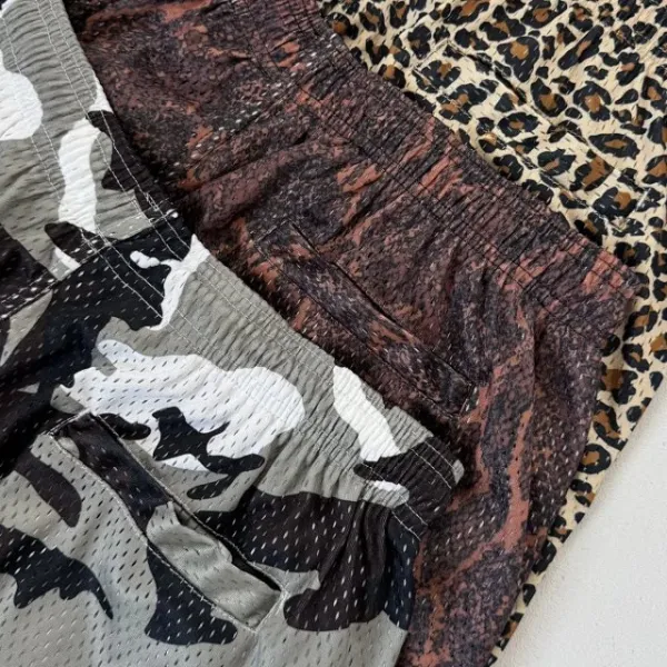 Stussy Snake Print Shorts Black Multicolor - 26