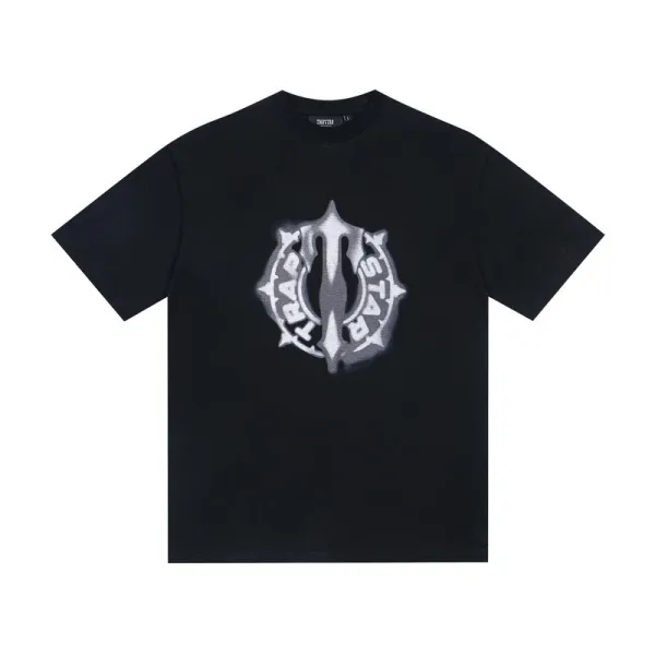 Trapstar Logo Print Black Sweat Shorts - 15
