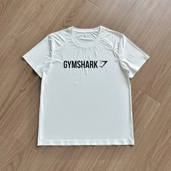Gymshark Performance T-Shirt White / Black - 21