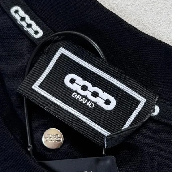 GOOD BRAND Graphic Print Oversized T-Shirt Black - 25