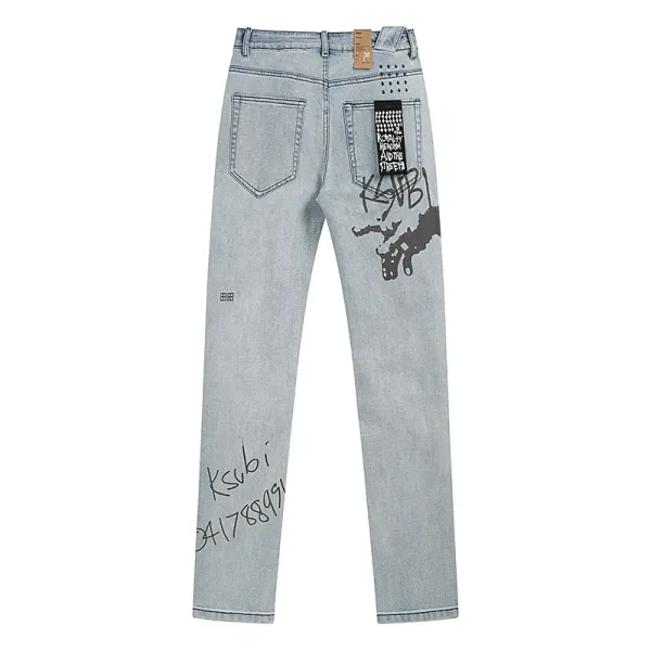 Gallery Dept Royalty Heroism And The Streets Black Distressed Jeans - 15