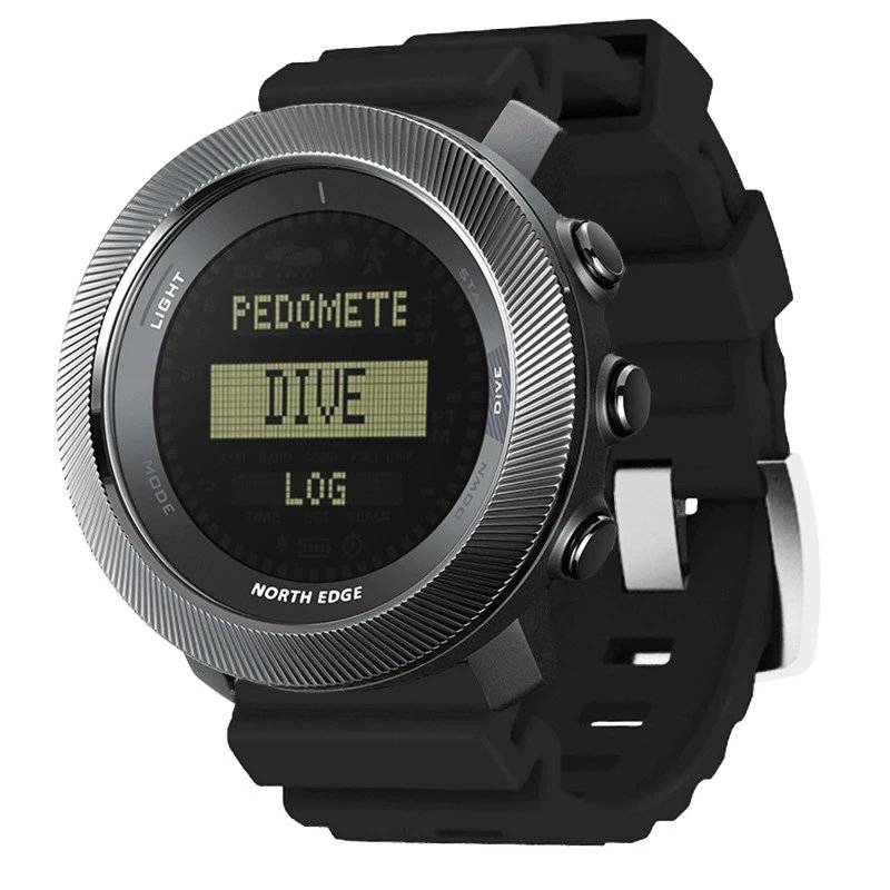 Design North Edge Dive Smartwatch Black Smartwatch