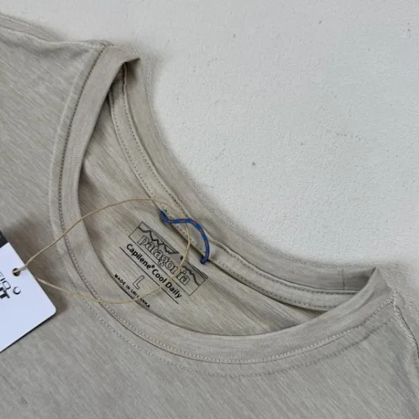 Patagonia Graphic Tee Beige with Tree Print T-Shirt - 21
