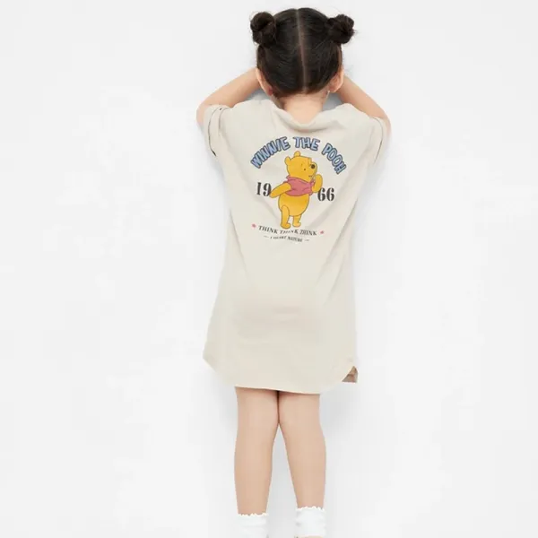 Design Disney Winnie the Pooh 1966 Graphic T-Shirt Beige T-Shirts - 11