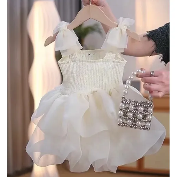 Design BABYCITY ICONS Pink Tulle Ruffle Dress - 2