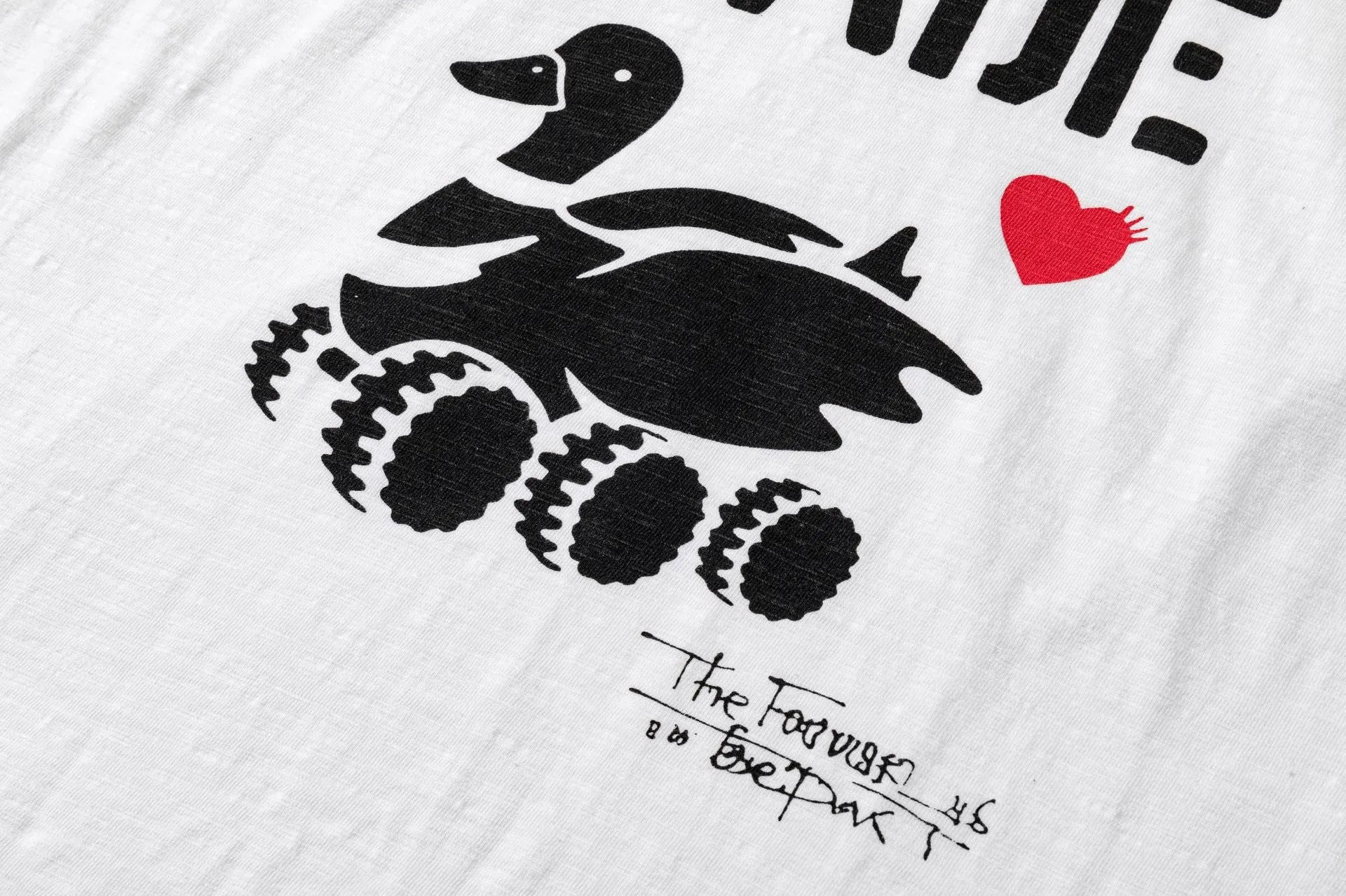 Human Made Duck Roller Skate T-Shirt Black - 12